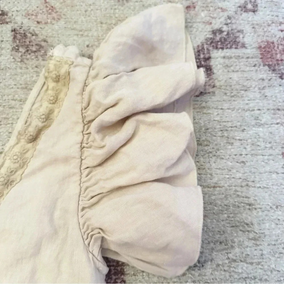 Zara• Ruffle sleeve crop top size small - Picture 9 of 14